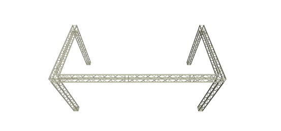 U Traversenstand 4 x 7 m 