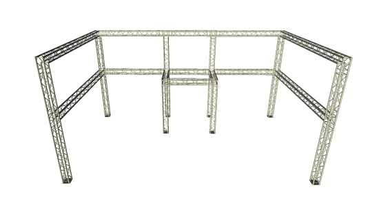 Traversenstand U mit Kabine