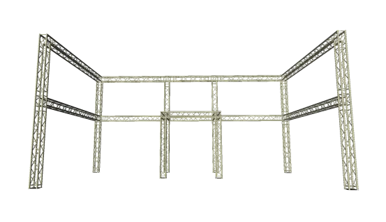 Traversenstand U mit Kabine