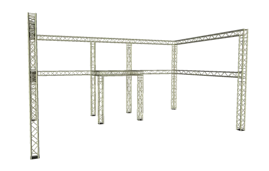 Traversenstand U mit Kabine