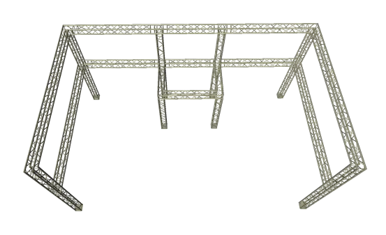 Traversenstand U mit Kabine