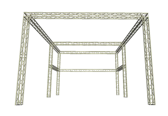 Traversenstand Zweigeteilt