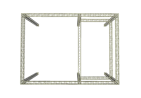 Traversenstand Zweigeteilt