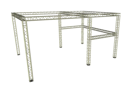 Traversenstand Zweigeteilt