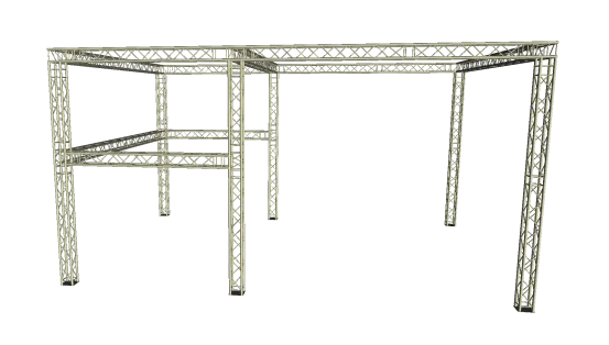Traversenstand Zweigeteilt