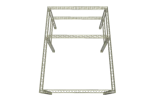 Traversenstand Zweigeteilt