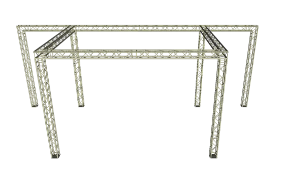Traversenstand 4 x 7m Ausleger ( Gesamtl&auml;nge 11m )