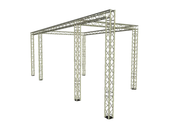 Traversenstand 4 x 7m Ausleger ( Gesamtl&auml;nge 11m )