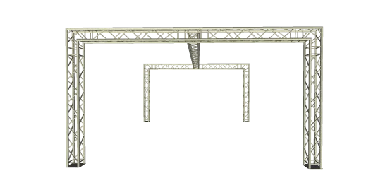 H Traversenstand 5,5 x 7 m