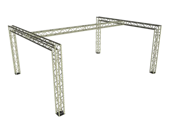 H Traversenstand 5,5 x 7 m