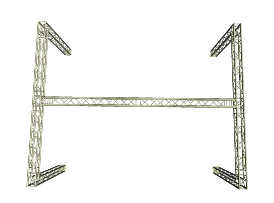 H Traversenstand 5,5 x 7 m
