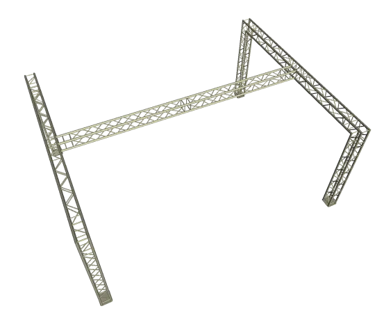H Traversenstand 5,5 x 7 m