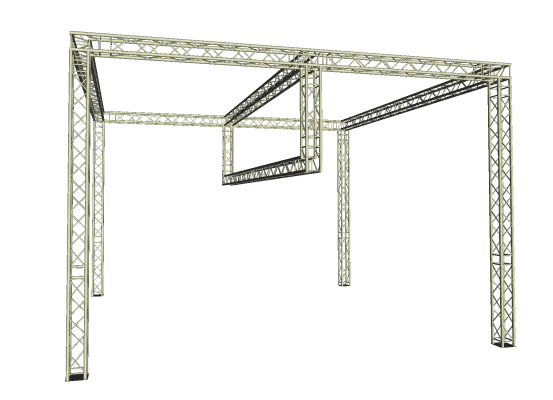 Traversenstand 7 x 7,5 m Banner