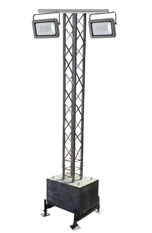 Flutlichtmast Eventgewicht SET