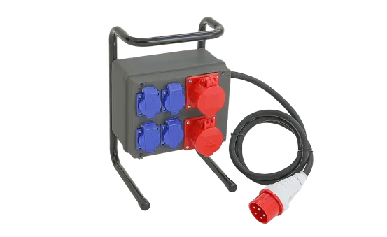 Stromverteiler 16A 400V mit 2x 16A 400V Ausgang