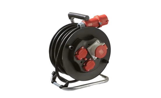 Kabeltrommel 16A 400V mit 1x 16A 400V Ausgang