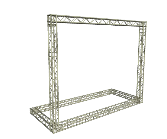 LED Wand Support 6,3 x 4,95 m