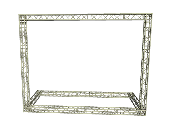 LED Wand Support 6,3 x 4,95 m