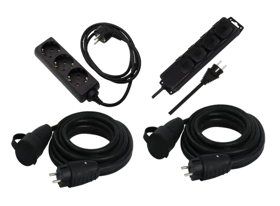 Strom Kabel Set L Indoor/Outdoor