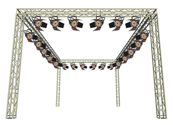 Licht SET WW-TRUSSSTAND