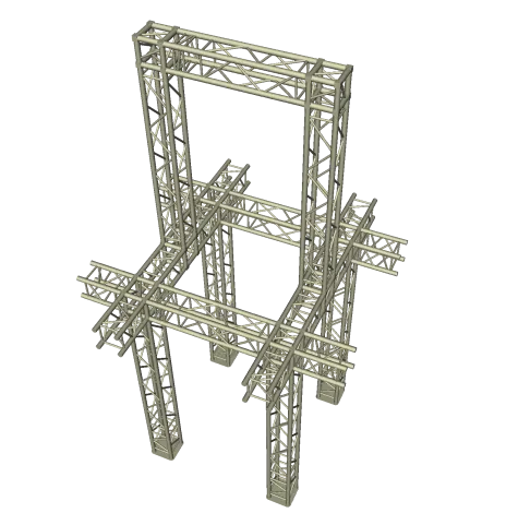 Traversentower 2,85 x 2,90 m