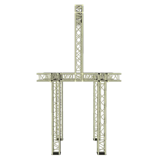 Traversentower 2,85 x 2,90 m