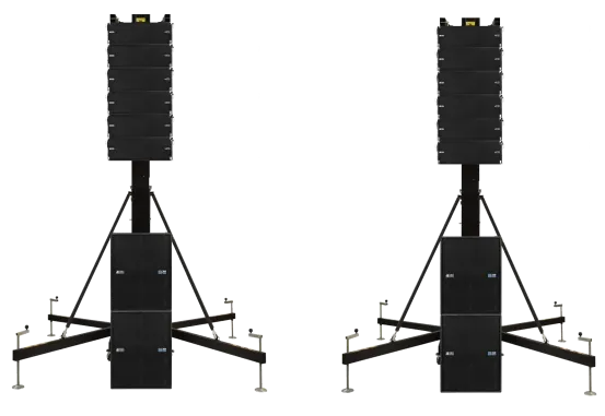 DVA Line Array Set LIFT12T-4B