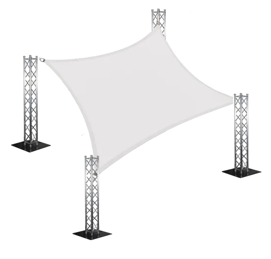 Sonnensegel SET 4,0 x 5,0 Meter 