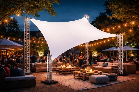 Sonnensegel SET 4,0 x 5,0 Meter 