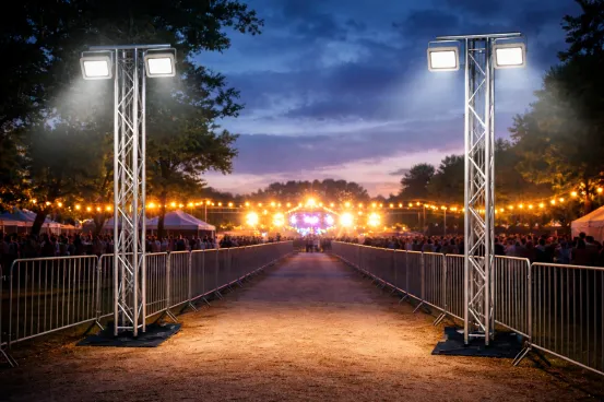 Flutlichtmast Traverse SET 