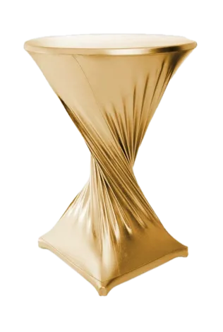 Stretchhusse Gold 1 teilig.