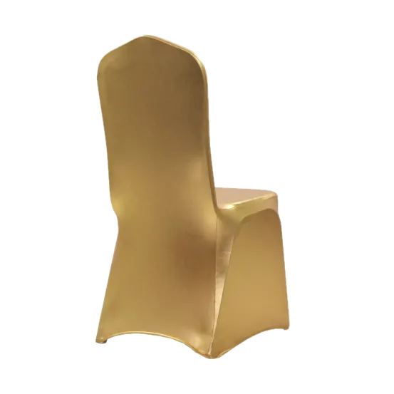 10er Stretchhusse Stuhl Gold 