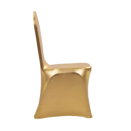 10er Stretchhusse Stuhl Gold 