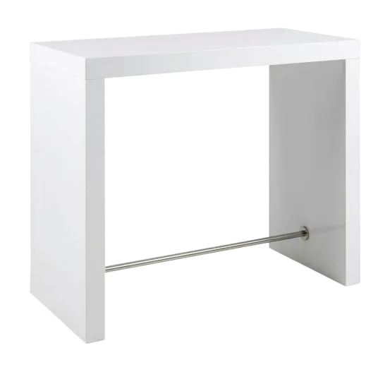 Br&uuml;ckentisch Block Wei&szlig;