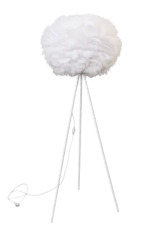 Stehlampe ,,POM'' Wei&szlig; 