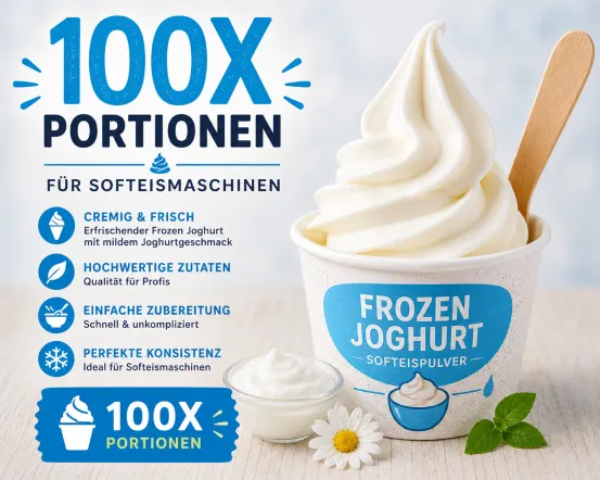 Softeis-Set Frozen Joghurt