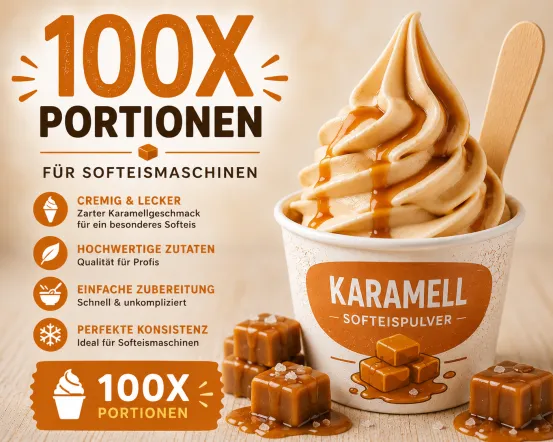 Softeis-Set Karamell