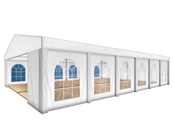 Partyzelt 6 x 12 m leichte Ausf&uuml;hrung