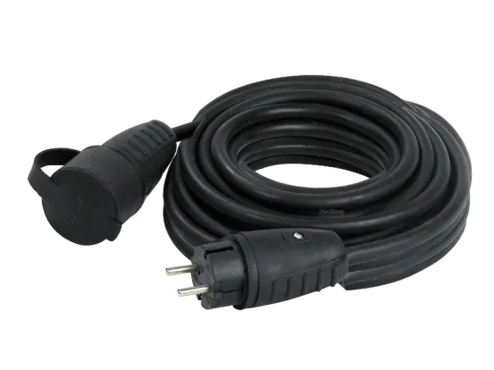 Verl&auml;ngerungskabel 10 m mit Kontrollleuchte