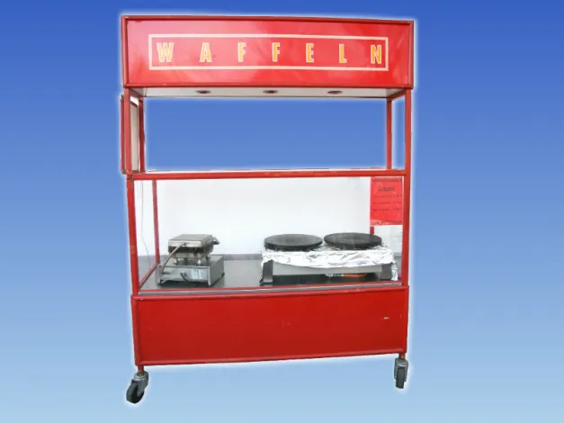 Crepe und Waffel Wagen