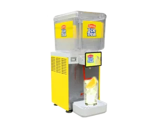 Marktstand pommes rot-wei&szlig;