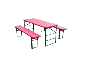 Bierzeltgarniturset 50 cm mit Lehne Gala