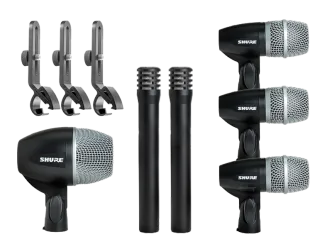 Shure Mic-Set f&uuml;r Schlagzeugabnahme