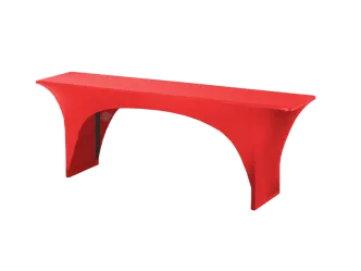 Stretchhusse 50er Tisch rot