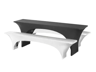 50er Stretchhussenset s/w