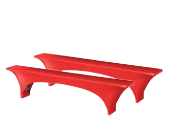 Stretchhussen Bank rot