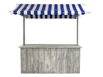 Plexiglasauflage-Marktstand