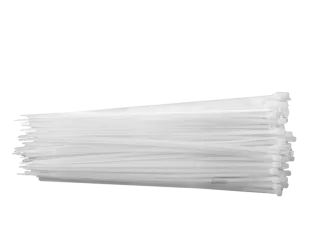 Kabelbinder 100 St&uuml;ck wei&szlig;