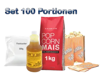 Popcornzubeh&ouml;r Paket 100