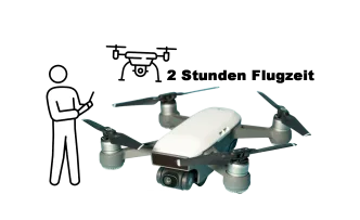 2 Stunden Flugzeit